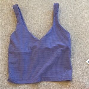 LuLuLemon Purple Align Tank size 0